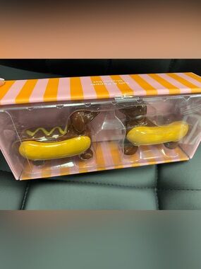Dachshund Hot Dog Salt & Pepper Shaker Set